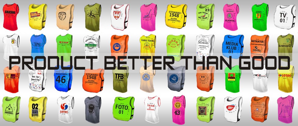 Sportiniai žymekliai, marškinėliai, informacinis gamintojas, Lenkija