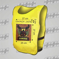 Sportiniai žymekliai, marškinėliai, informacinis gamintojas, Lenkija