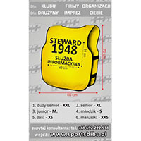 Sportiniai žymekliai, marškinėliai, informacinis gamintojas, Lenkija